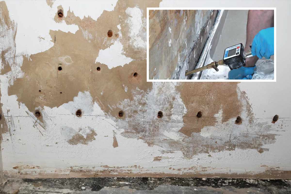 Remontées capillaires - MARESCOT 85 : Artisan Père & Fils en Vendée (85) Remontées capillaires ou humidité ascensionnelle : Le traitement contre l'humidité consiste à créer une barrière étanche dans le mur contre les remontées d’eau par capillarité grâce a une barrière réalisée par forage et injection de produits.